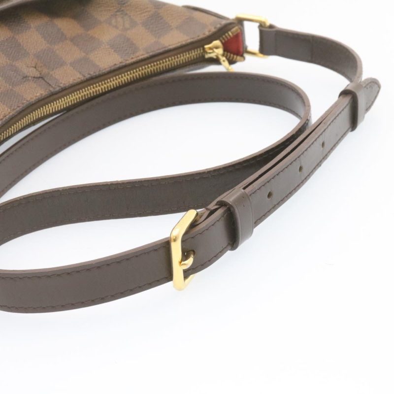 LOUIS VUITTON Damier Ebene Bloomsbury PM Shoulder Bag - Logoexplore - Image 9