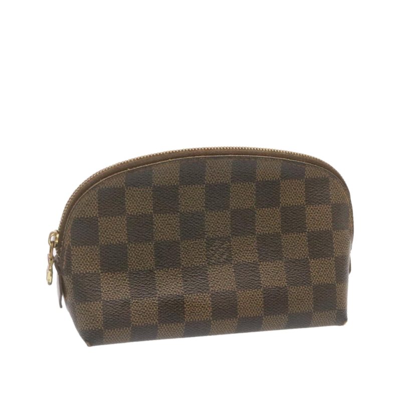 LOUIS VUITTON Damier Ebene Pochette Cosmetic PM Pouch N47516 am1340g - Logoexplore