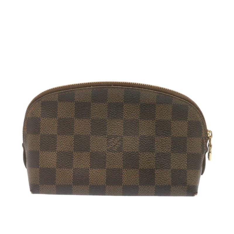 LOUIS VUITTON Damier Ebene Pochette Cosmetic PM Pouch N47516 am1340g - Logoexplore - Image 3
