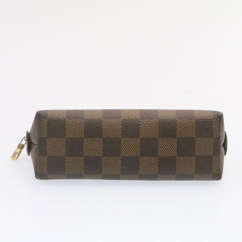 LOUIS VUITTON Damier Ebene Pochette Cosmetic PM Pouch N47516 am1340g - Logoexplore - Image 7