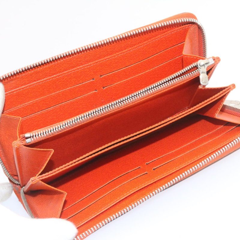 LOUIS VUITTON Epi Zippy Wallet Long Wallet Orange M60310 am1714g - Logoexplore - Image 10