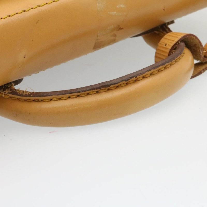 LOUIS VUITTON Epi Steamer Bag Boston Bag Beige LV  am1805g - Logoexplore - Image 8