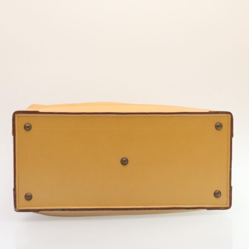 LOUIS VUITTON Epi Steamer Bag Boston Bag Beige LV  am1805g - Logoexplore - Image 6