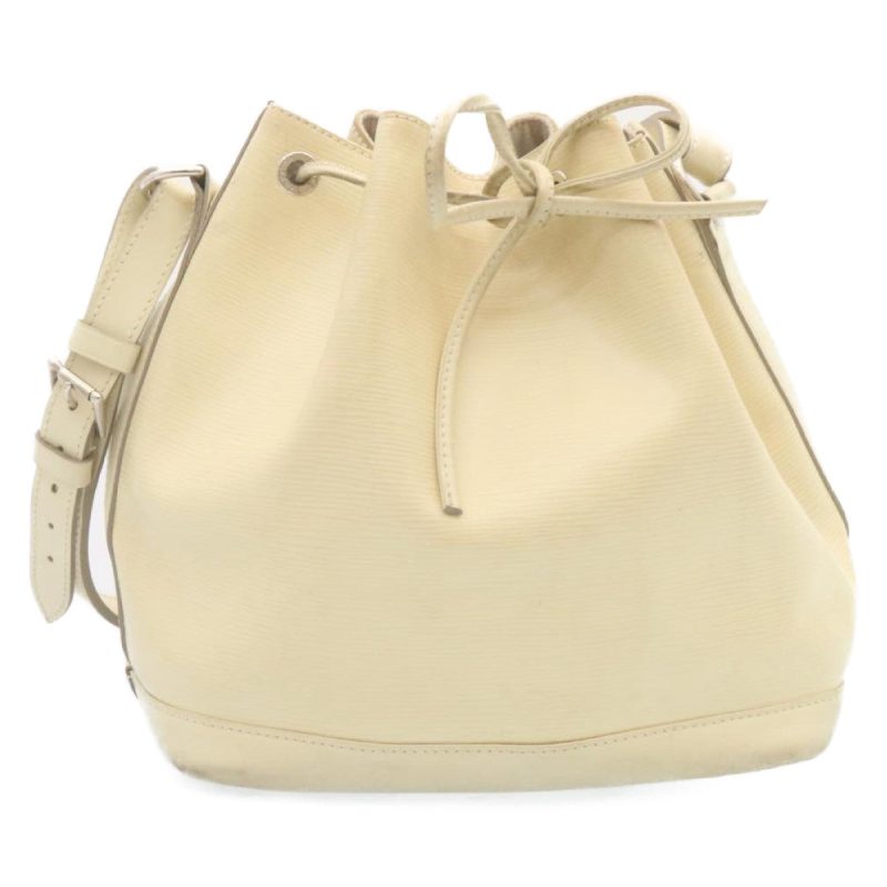 LOUIS VUITTON Epi Noe Shoulder Bag White M4084J LV am2138g - Logoexplore