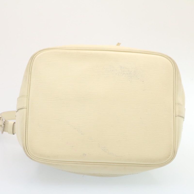 LOUIS VUITTON Epi Noe Shoulder Bag White M4084J LV am2138g - Logoexplore - Image 5