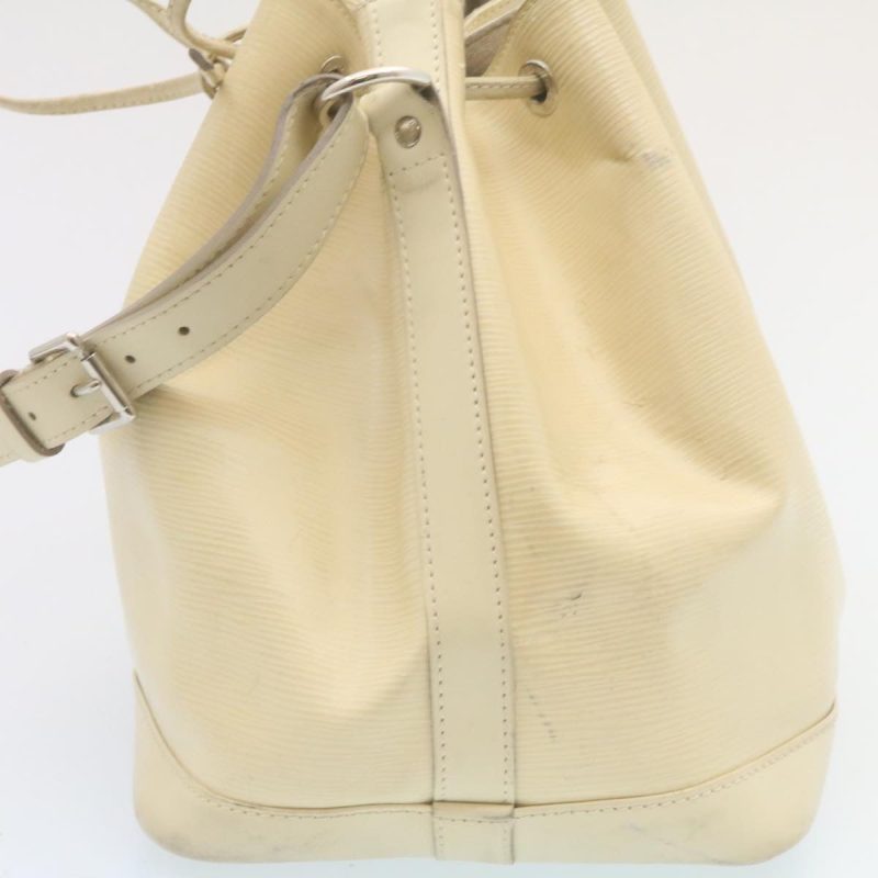LOUIS VUITTON Epi Noe Shoulder Bag White M4084J LV am2138g - Logoexplore - Image 3