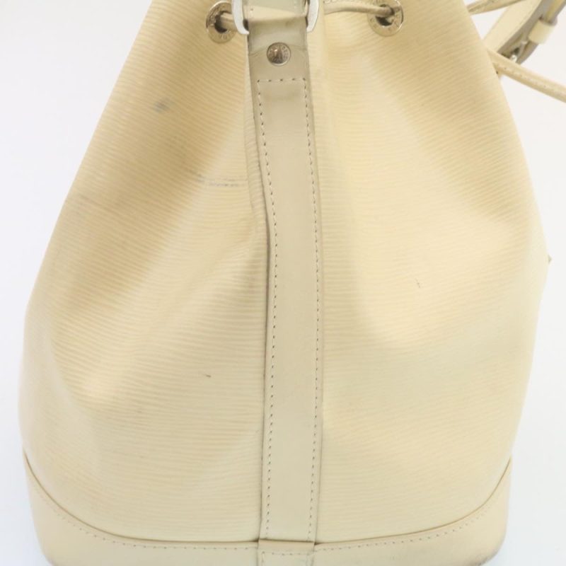 LOUIS VUITTON Epi Noe Shoulder Bag White M4084J LV am2138g - Logoexplore - Image 4