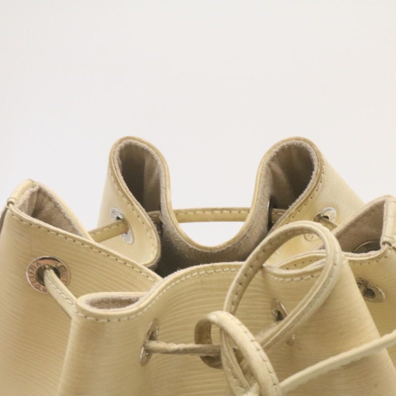 LOUIS VUITTON Epi Noe Shoulder Bag White M4084J LV am2138g - Logoexplore - Image 6