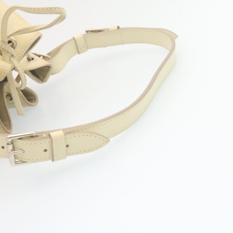 LOUIS VUITTON Epi Noe Shoulder Bag White M4084J LV am2138g - Logoexplore - Image 8
