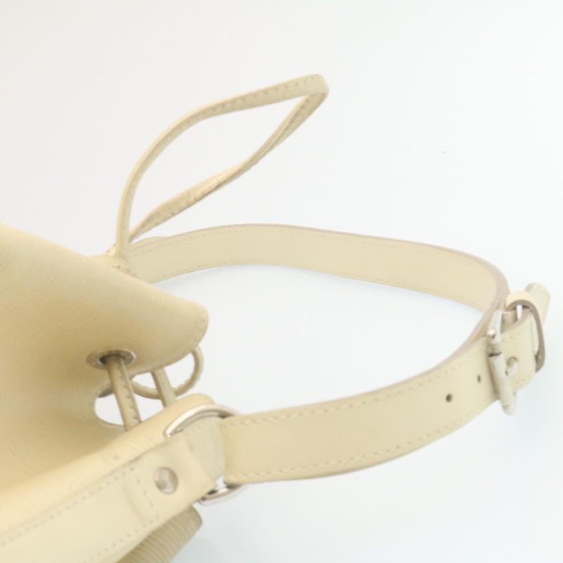 LOUIS VUITTON Epi Noe Shoulder Bag White M4084J LV am2138g - Logoexplore - Image 9