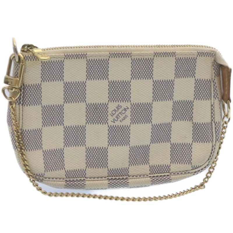 LOUIS VUITTON Damier Azur Mini Pochette Accessoires Pouch N58010 LV am2224g - Logoexplore