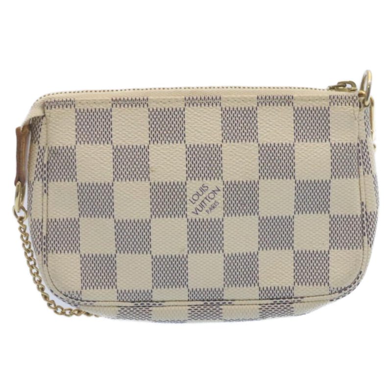 LOUIS VUITTON Damier Azur Mini Pochette Accessoires Pouch N58010 LV am2224g - Logoexplore - Image 2