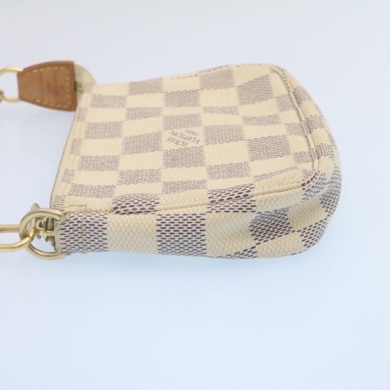 LOUIS VUITTON Damier Azur Mini Pochette Accessoires Pouch N58010 LV am2224g - Logoexplore - Image 3