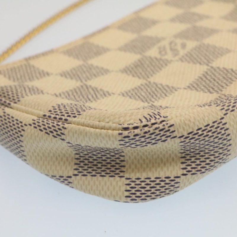 LOUIS VUITTON Damier Azur Mini Pochette Accessoires Pouch N58010 LV am2224g - Logoexplore - Image 8