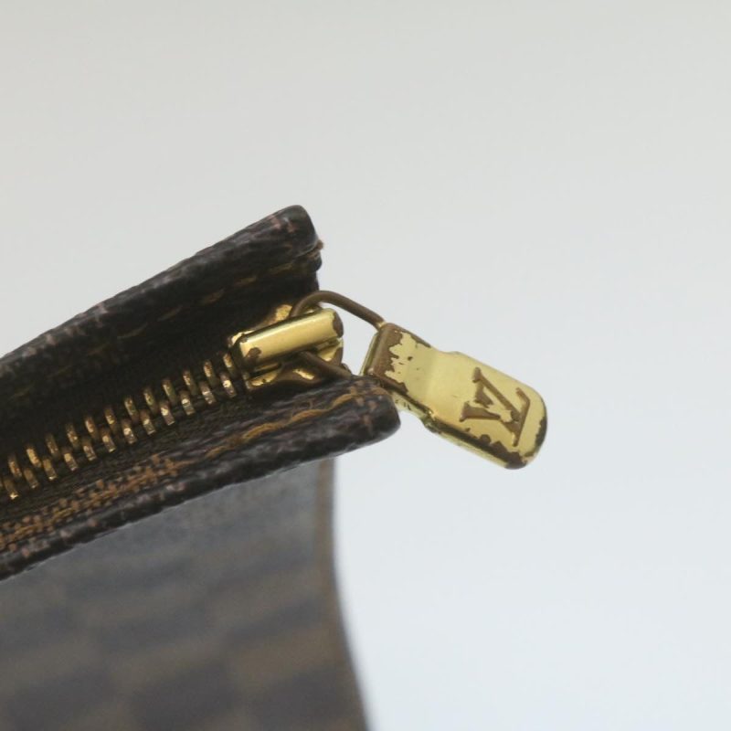 LOUIS VUITTON Damier Ebene Poche Toilette 26 Pouch N47543 LV am2290g - Logoexplore - Image 9