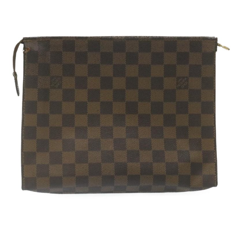 LOUIS VUITTON Damier Ebene Poche Toilette 26 Pouch N47543 LV am2290g - Logoexplore - Image 2