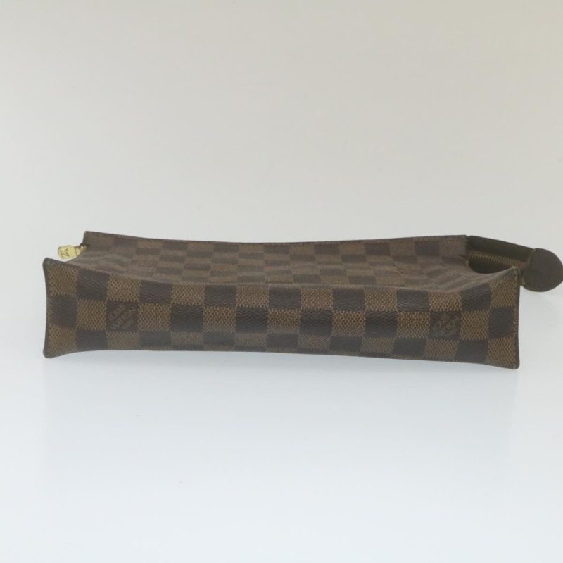 LOUIS VUITTON Damier Ebene Poche Toilette 26 Pouch N47543 LV am2290g - Logoexplore - Image 6
