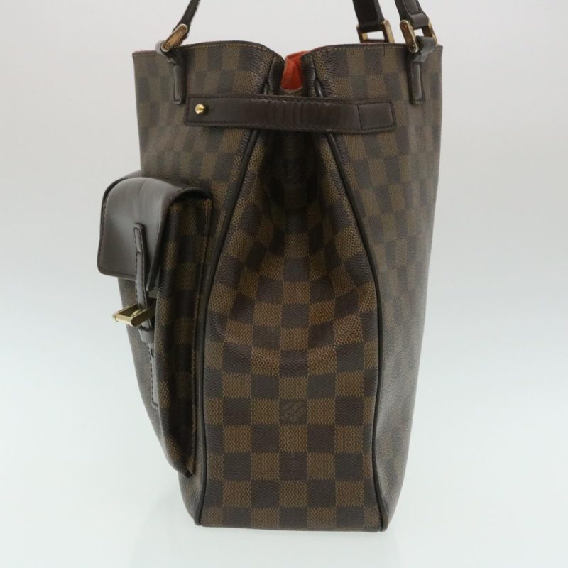 LOUIS VUITTON Damier Ebene Uzes Tote Bag - Logoexplore - Image 3
