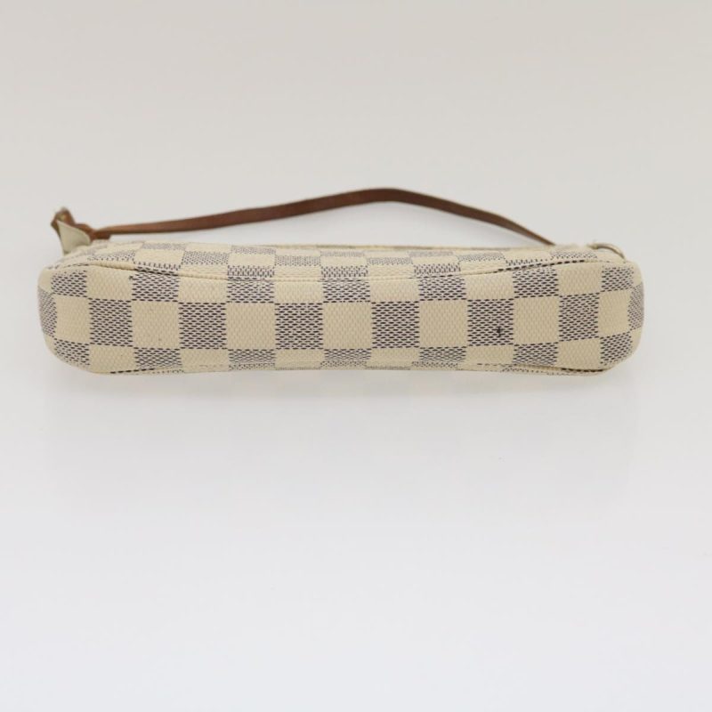 LOUIS VUITTON Damier Azur Mini Pochette Accessoires Pouch N58010 LV am2423g - Logoexplore - Image 6