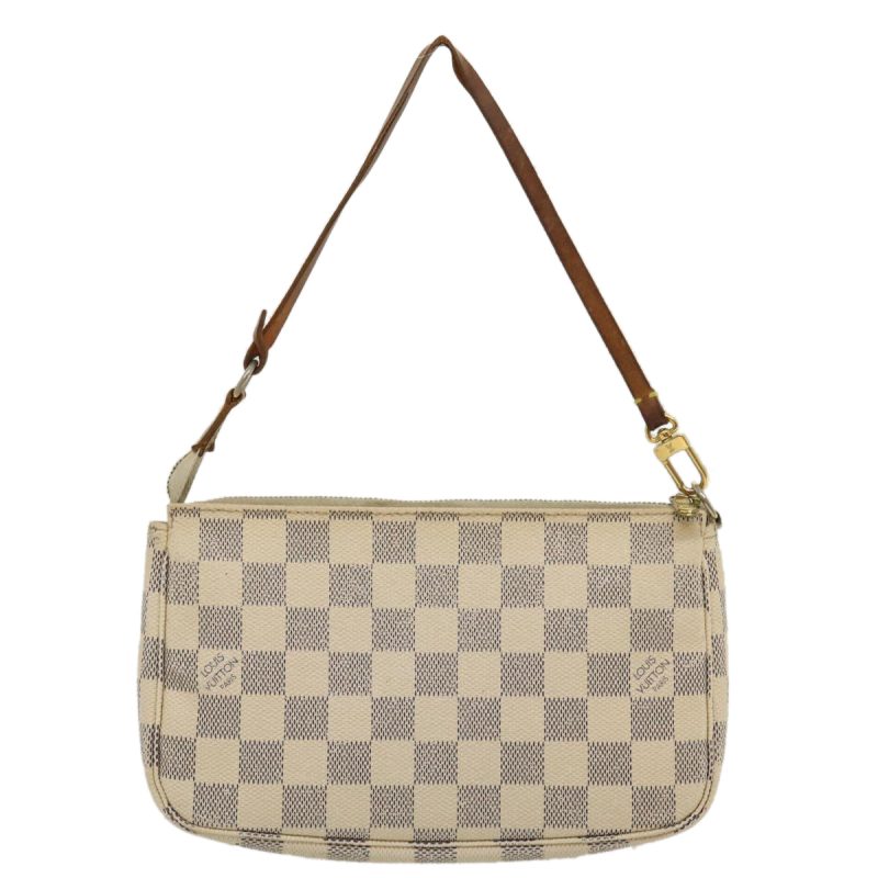 LOUIS VUITTON Damier Azur Mini Pochette Accessoires Pouch N58010 LV am2423g - Logoexplore - Image 2