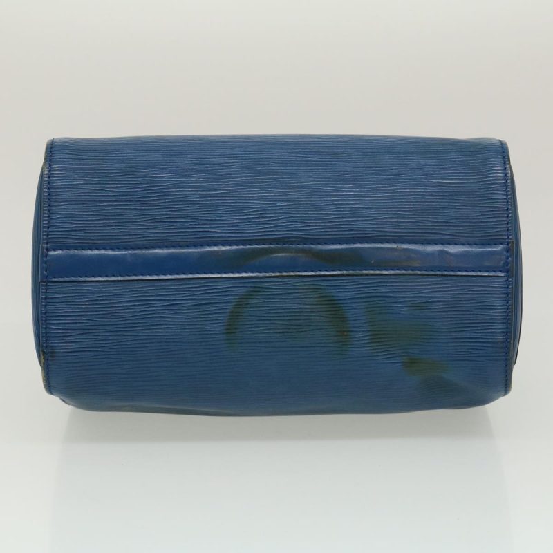 LOUIS VUITTON Epi Speedy 25 Hand Bag Blue M43015 am2466g - Logoexplore - Image 5