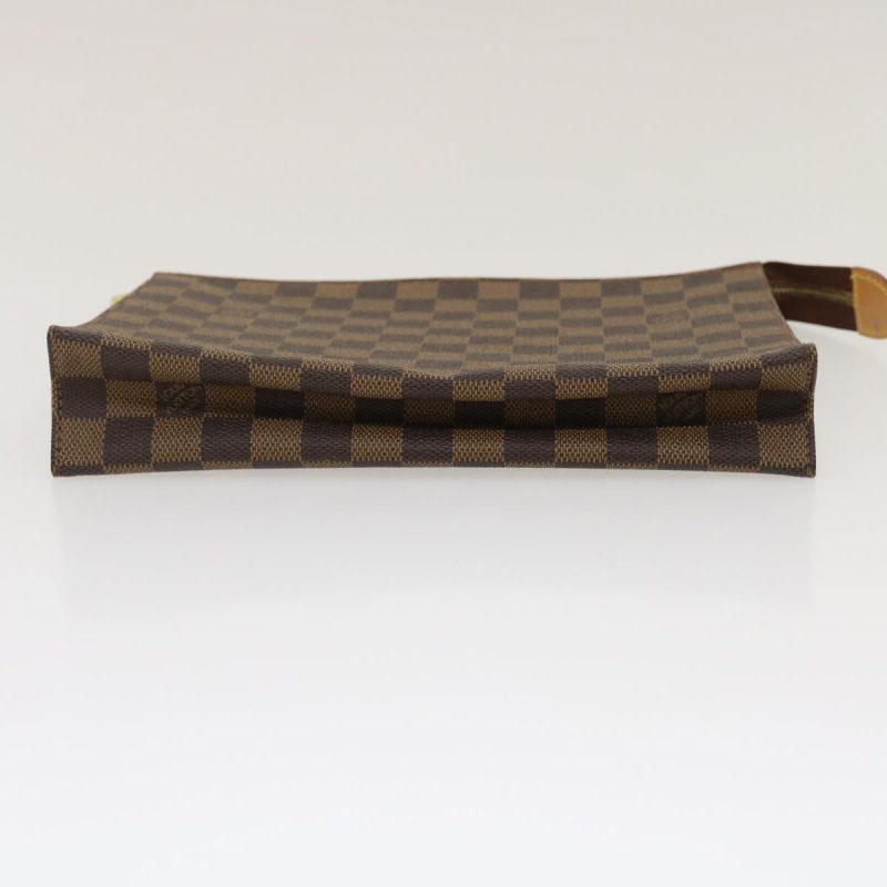 LOUIS VUITTON Damier Ebene Poche Toilette 26 Pouch N47543 LV am2487g - Logoexplore - Image 6