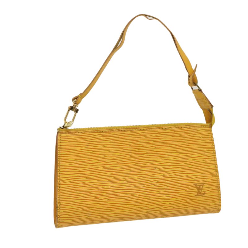 LOUIS VUITTON Epi Pochette Accessoires Pouch Yellow M52989 LV am2512g - Logoexplore