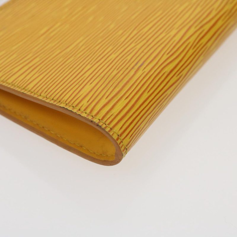 LOUIS VUITTON Epi Pochette Accessoires Pouch Yellow M52989 LV am2512g - Logoexplore - Image 9