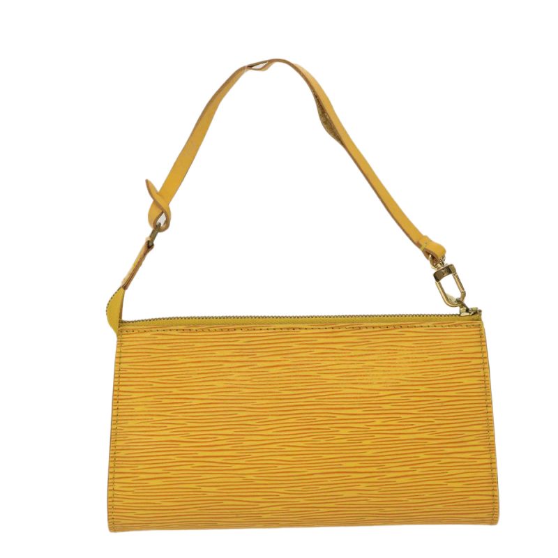 LOUIS VUITTON Epi Pochette Accessoires Pouch Yellow M52989 LV am2512g - Logoexplore - Image 2