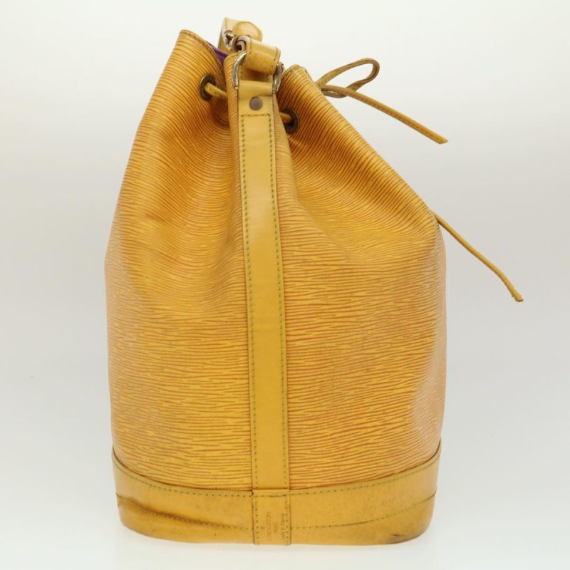 LOUIS VUITTON Epi Noe Shoulder Bag Yellow M44009 LV am2517g - Logoexplore - Image 4