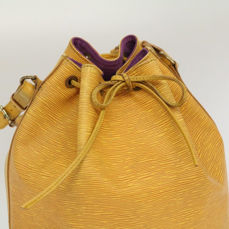 LOUIS VUITTON Epi Noe Shoulder Bag Yellow M44009 LV am2517g - Logoexplore - Image 8