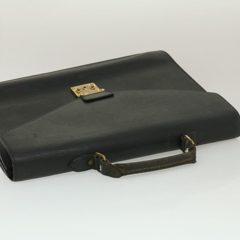 LOUIS VUITTON Epi Serviette Ambassador Business Bag Black M54412 am2600g - Logoexplore - Image 6
