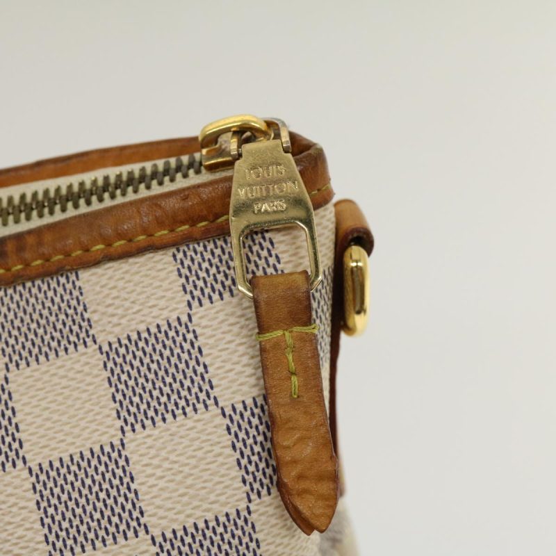 LOUIS VUITTON Damier Azur Riviera MM Hand Bag 2way N48252  am2650g - Logoexplore - Image 9