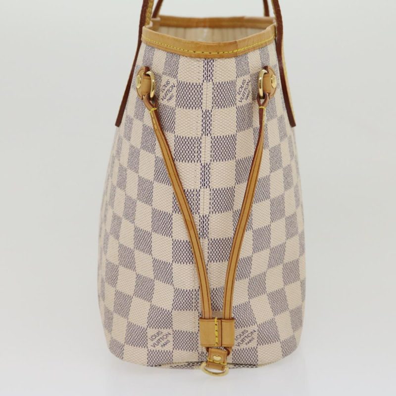 LOUIS VUITTON Damier Azur Neverfull PM Tote Bag N51110  am2792g - Logoexplore - Image 3