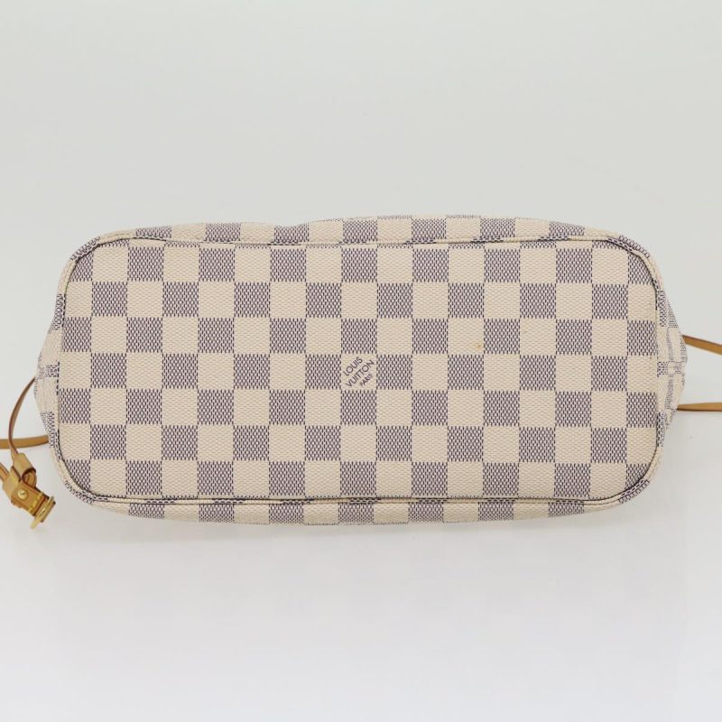 LOUIS VUITTON Damier Azur Neverfull PM Tote Bag N51110  am2792g - Logoexplore - Image 5