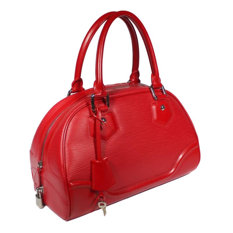 Louis Vuitton Bowling Montaigne PM Red Epi - Logoexplore - Image 2
