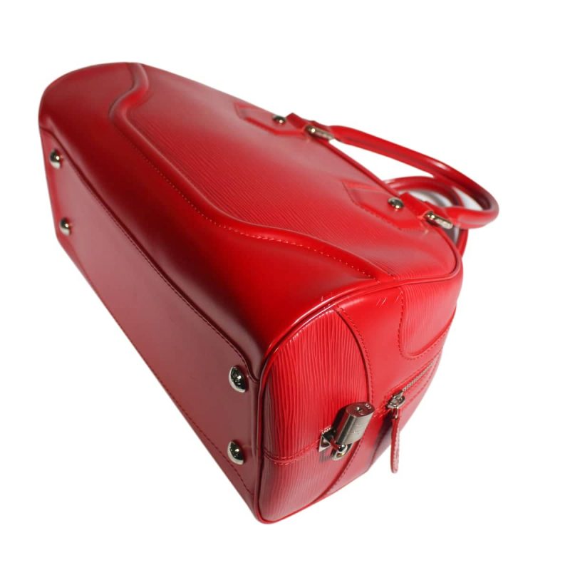 Louis Vuitton Bowling Montaigne PM Red Epi - Logoexplore - Image 9