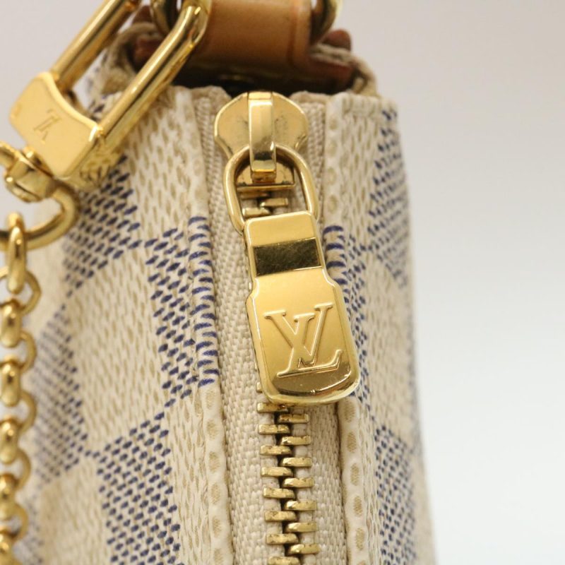LOUIS VUITTON Damier Azur Eva 2Way Shoulder Bag N55214 LV  hs785A - Logoexplore - Image 8