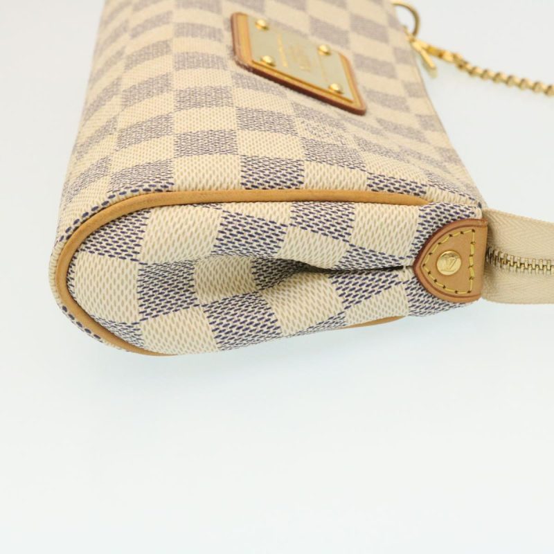LOUIS VUITTON Damier Azur Eva 2Way Shoulder Bag N55214 LV  hs785A - Logoexplore - Image 3