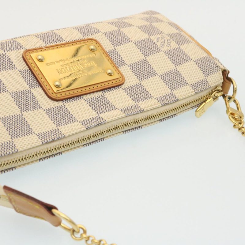 LOUIS VUITTON Damier Azur Eva 2Way Shoulder Bag N55214 LV  hs785A - Logoexplore - Image 6