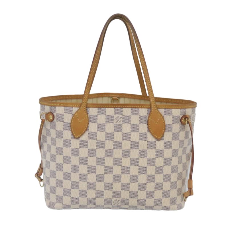 LOUIS VUITTON Damier Azur Neverfull PM Tote Bag N41362 hs898 - Logoexplore - Image 2