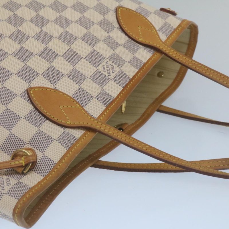 LOUIS VUITTON Damier Azur Neverfull PM Tote Bag N41362 hs898 - Logoexplore - Image 6