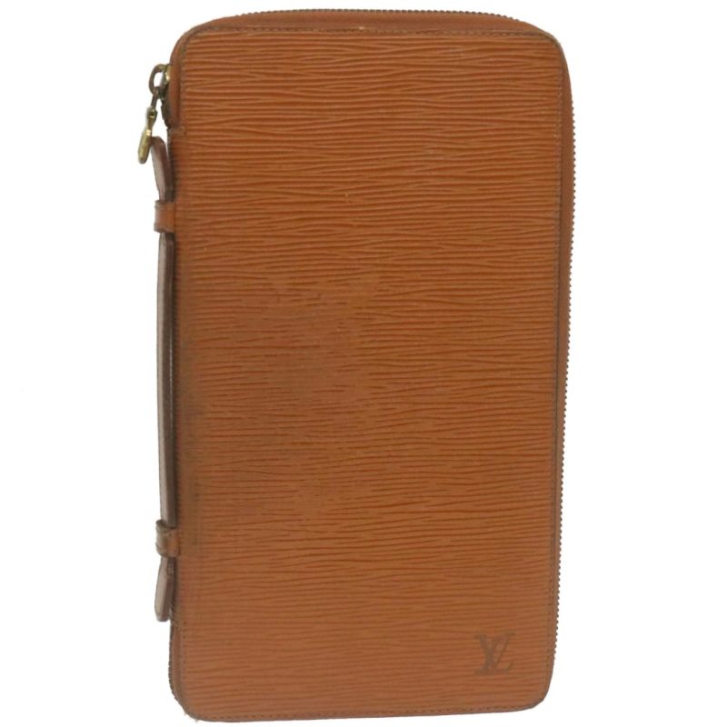 LOUIS VUITTON Epi Organizer De Voyage Travel Case SPO Brown LV hs918 - Logoexplore