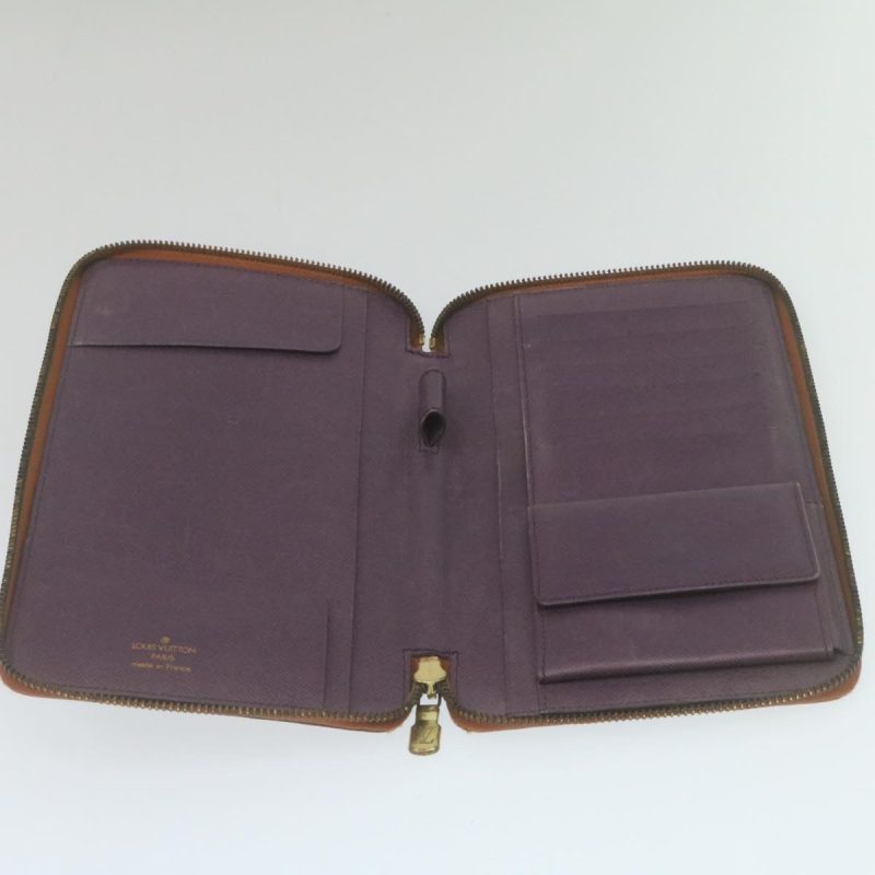 LOUIS VUITTON Epi Organizer De Voyage Travel Case SPO Brown LV hs918 - Logoexplore - Image 10
