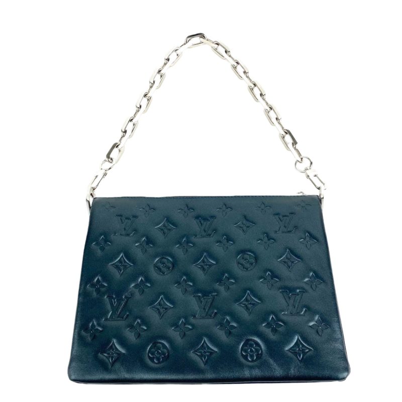 LOUIS VUITTON Coussin PM Metallic Blue w/2 Straps - Logoexplore - Image 4