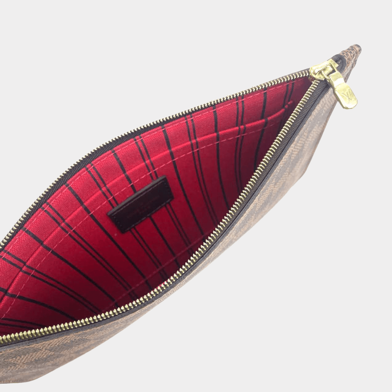 LOUIS VUITTON Damier Ebene Neverfull Pouch - Logoexplore - Image 5