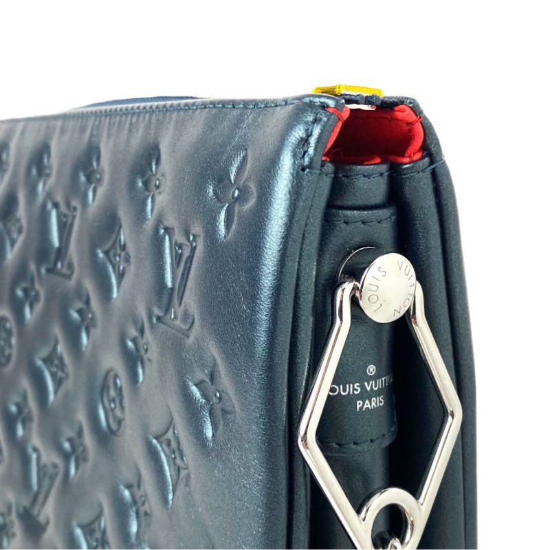 LOUIS VUITTON Coussin PM Metallic Blue w/2 Straps - Logoexplore - Image 8