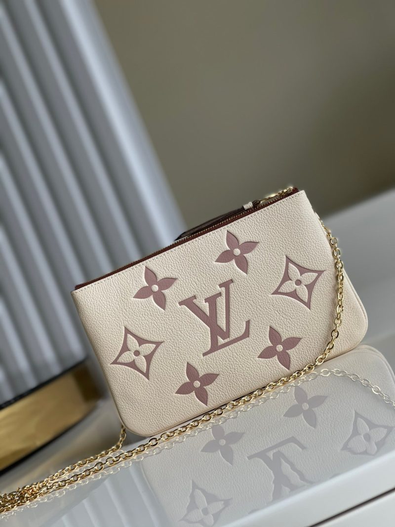 Louis Vuitton Double Zip Pochette Bag - Logoexplore