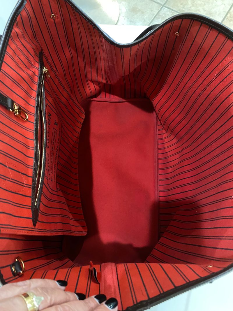 LOUIS VUITTON Damier Ebene GM Neverfull - Logoexplore - Image 2