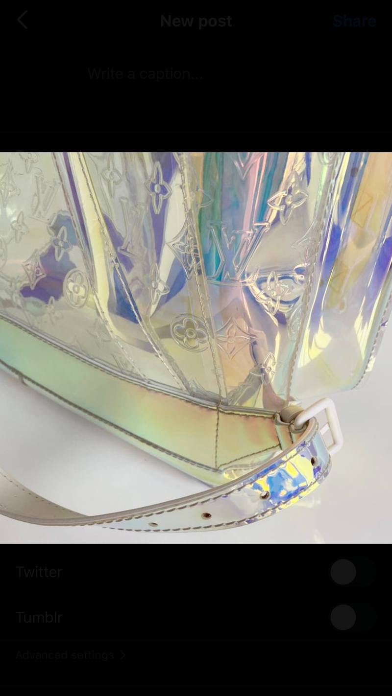 Louis Vuitton Christopher Backpack Iridescent Prism - Logoexplore - Image 3